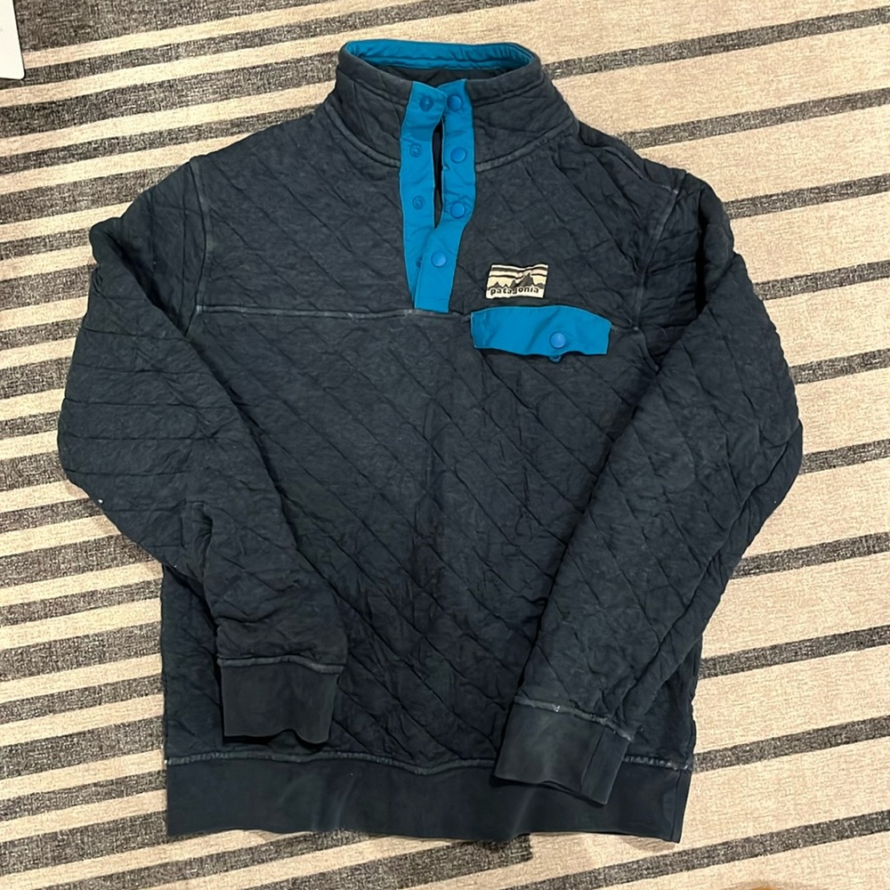 Patagonia quilted snap men’s xs